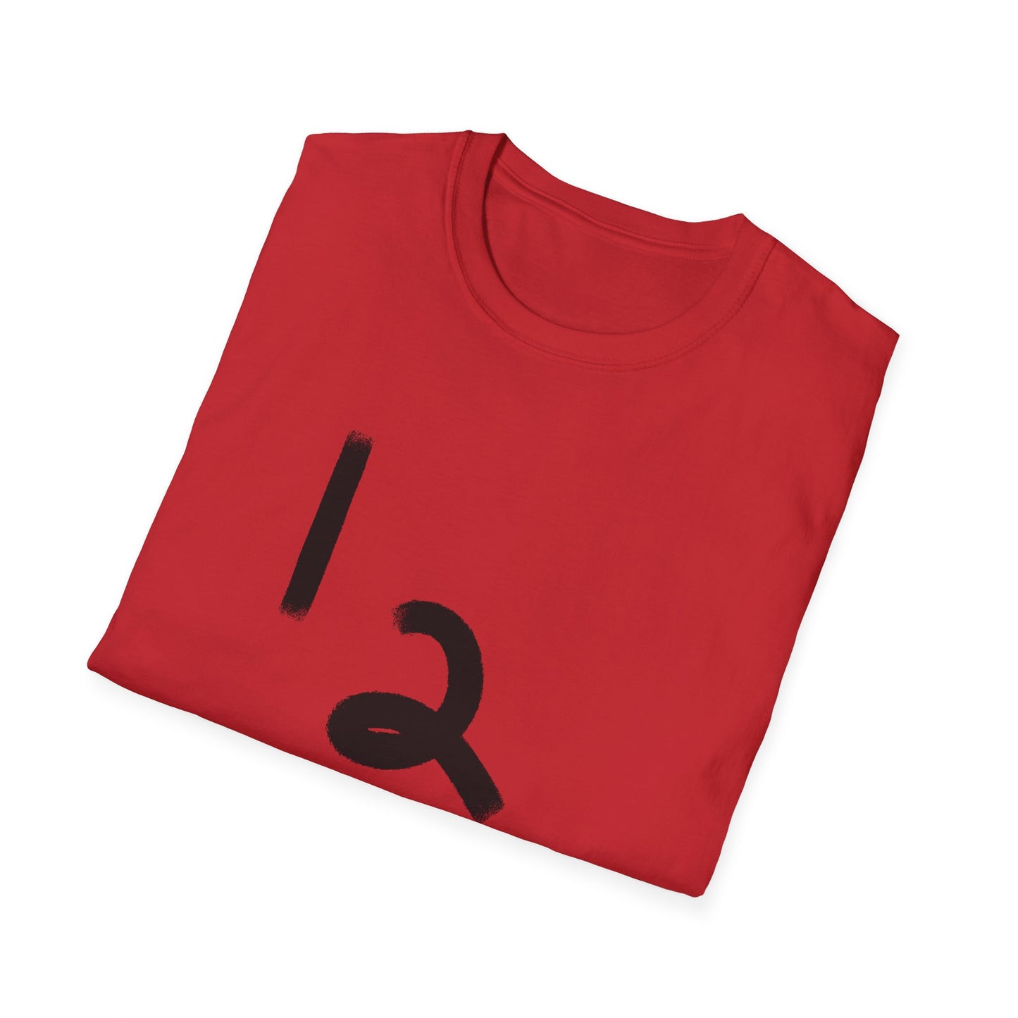 1 2 3 Minimalist Tee — Number Graphic Casual T-Shirt