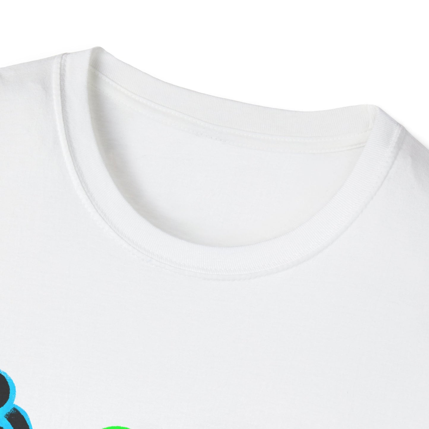 Tic-Tac-Toe Neon Symbols T-Shirt