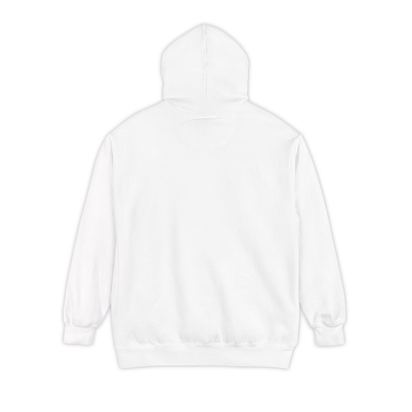 Hoodie — Playful Two-Flower Face Graphic (Red & Yellow)