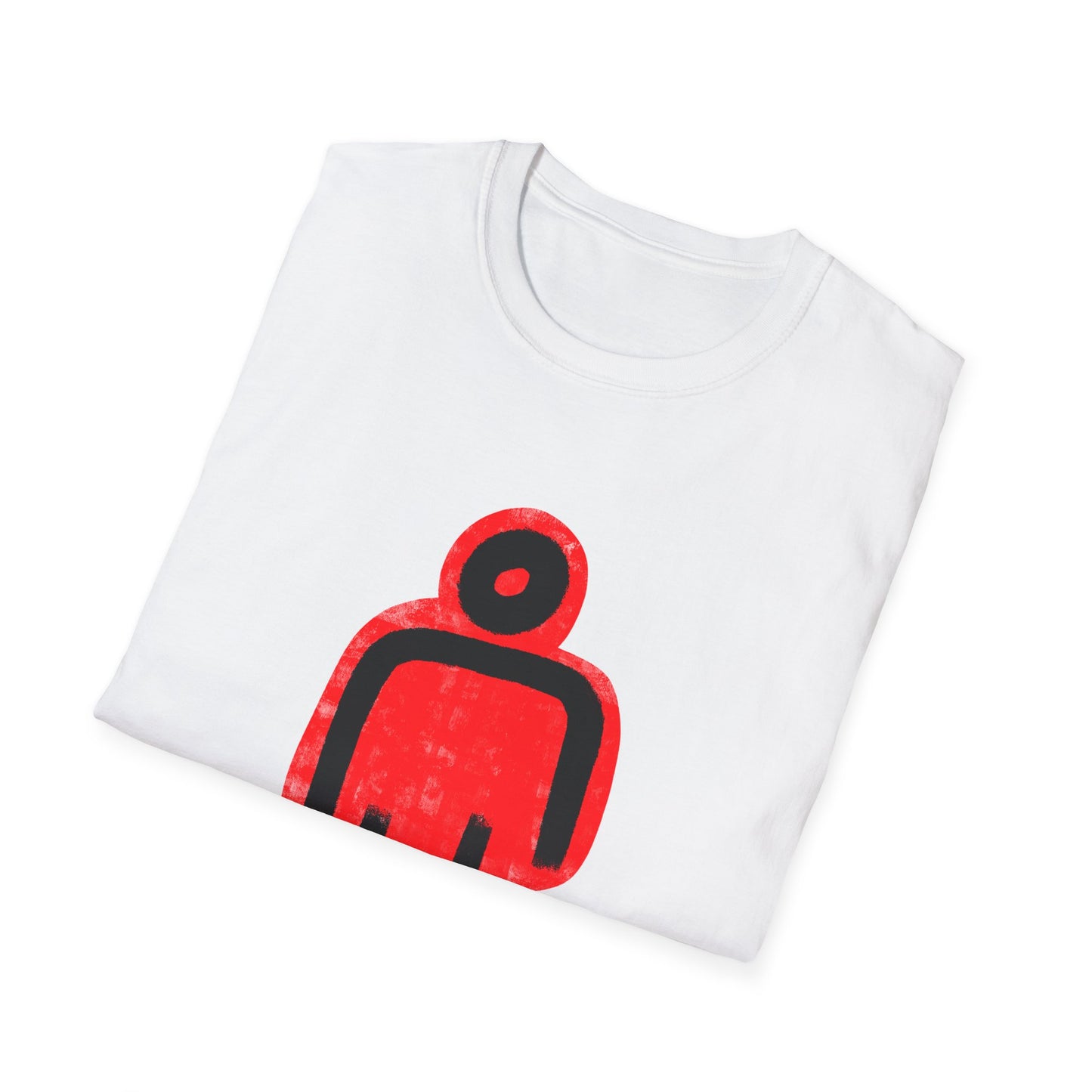 Red Minimalist Icon T-Shirt
