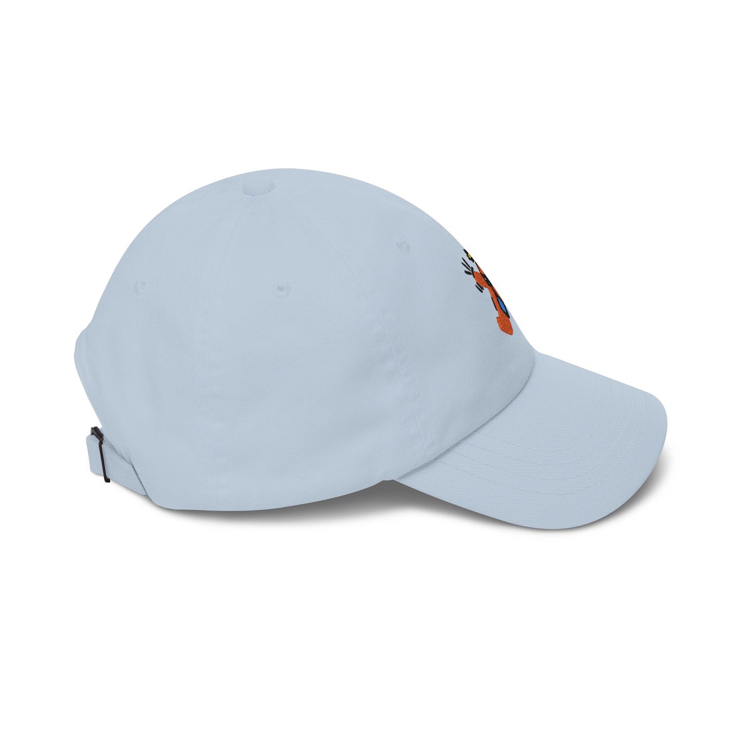 Classic Abstract Cap — Playful Crowned person Embroidered Hat