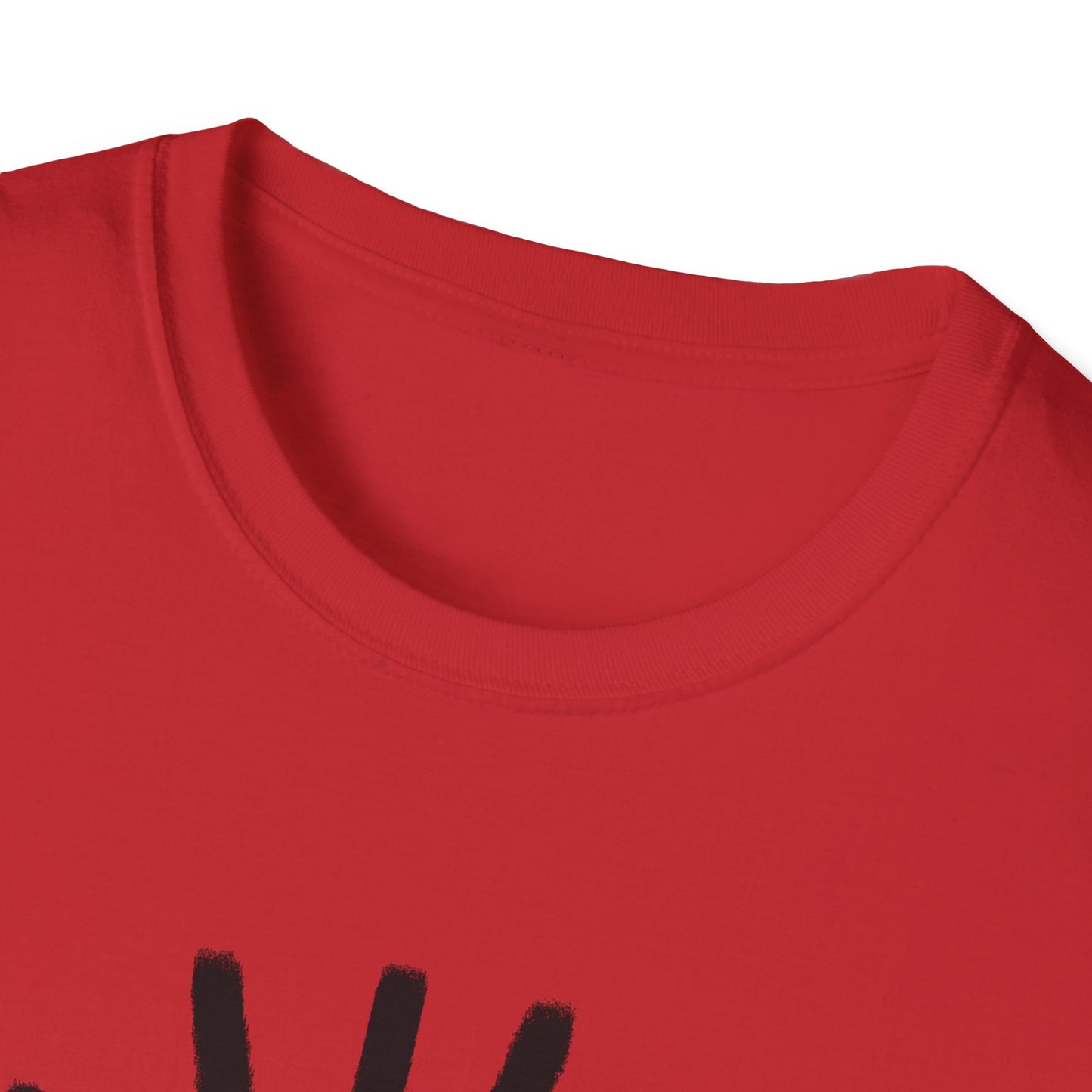 Abstract Orange Knotted Heart T-Shirt