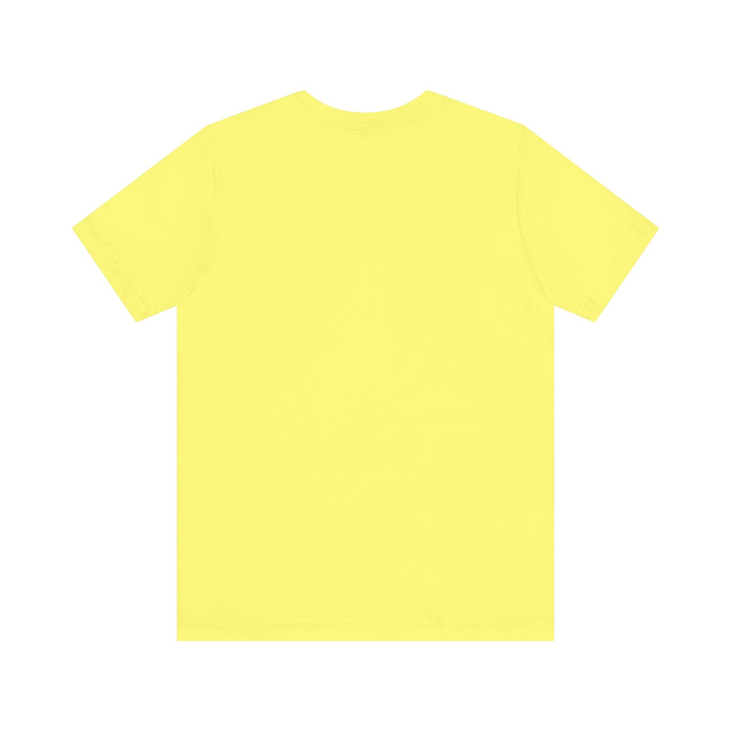 Drowsy Eyes Graphic Tee — Blue & Yellow Eyelid Cartoon T-Shirt