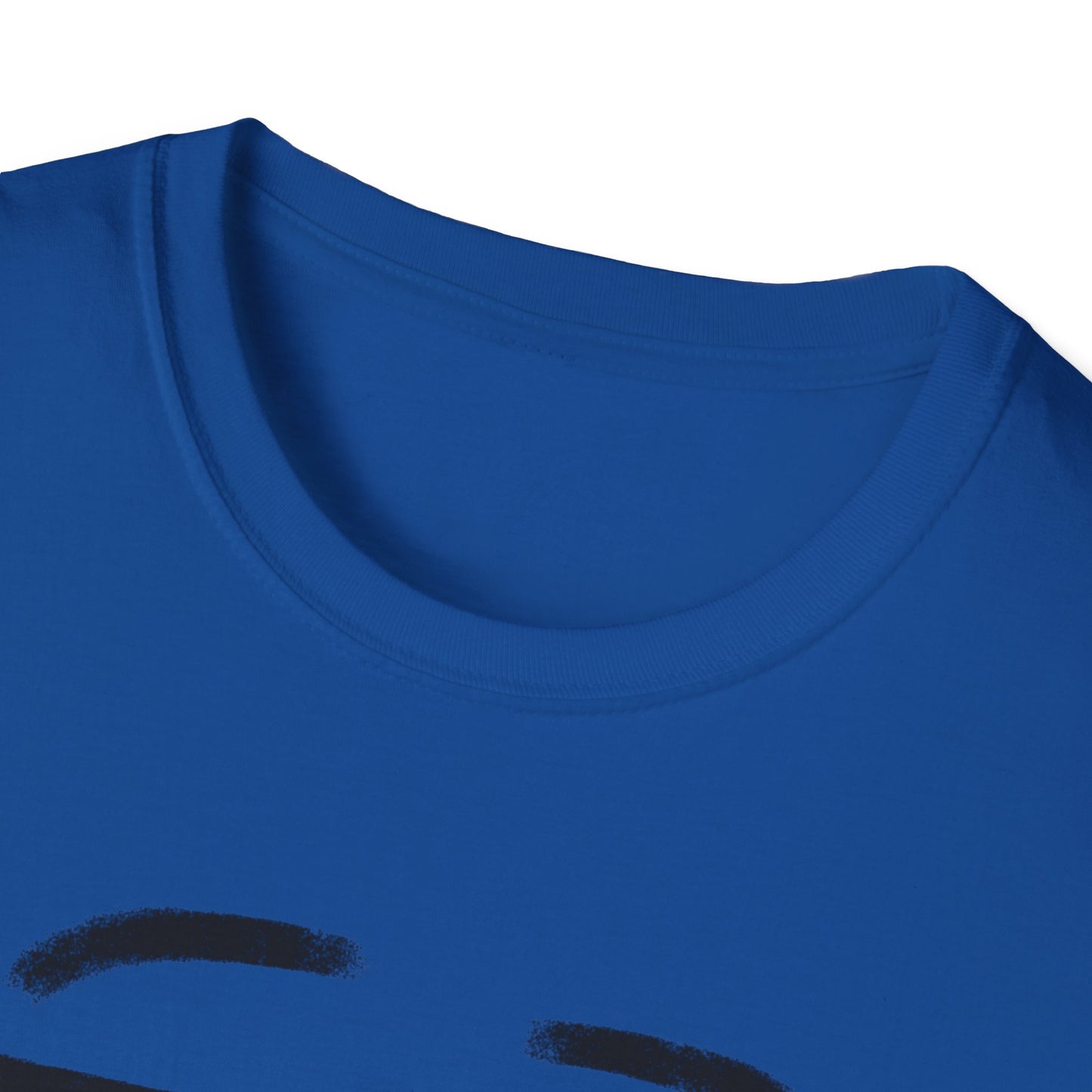 Smirking Sunglasses Face T-Shirt — Cool Minimal Graphic Tee