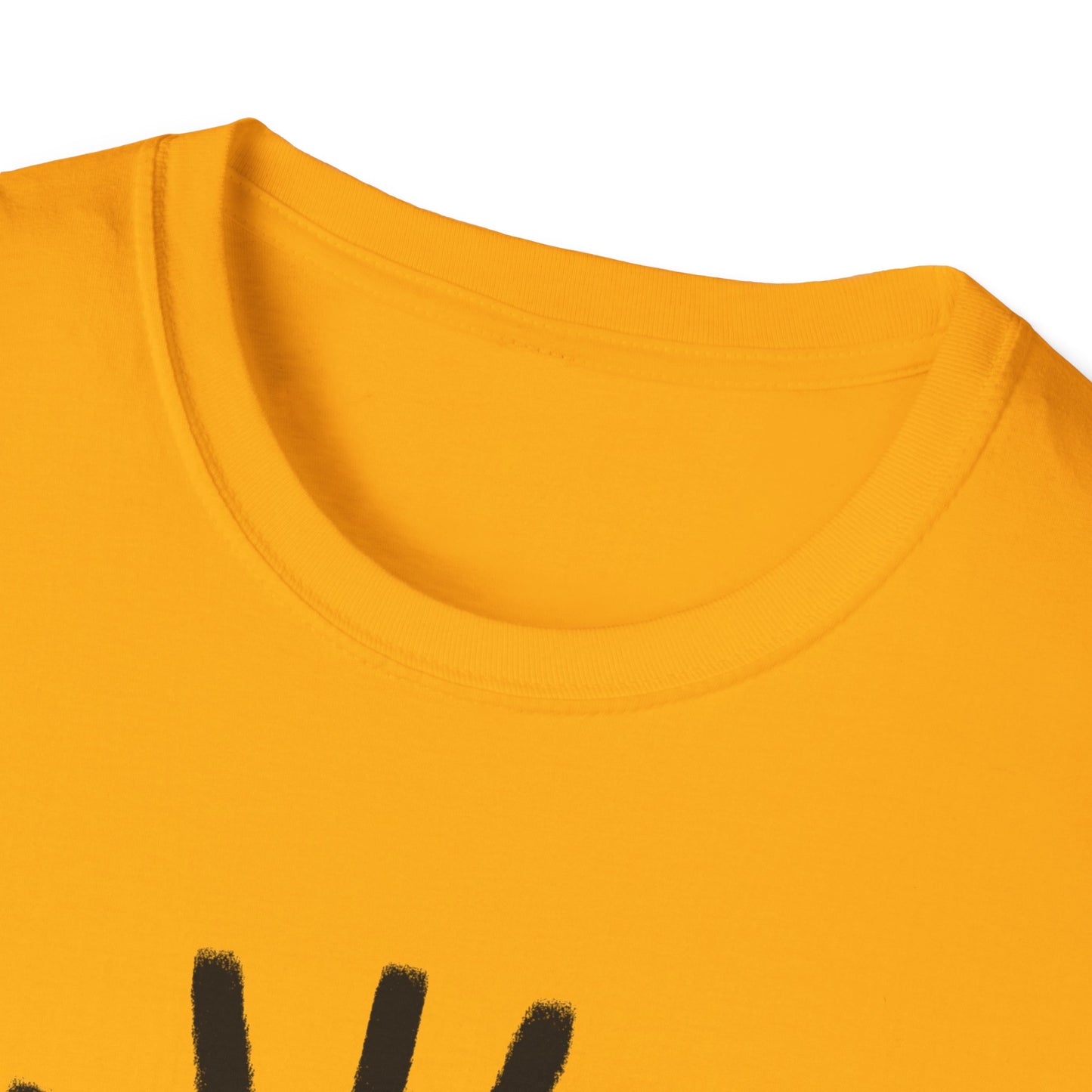 Abstract Orange Knotted Heart T-Shirt