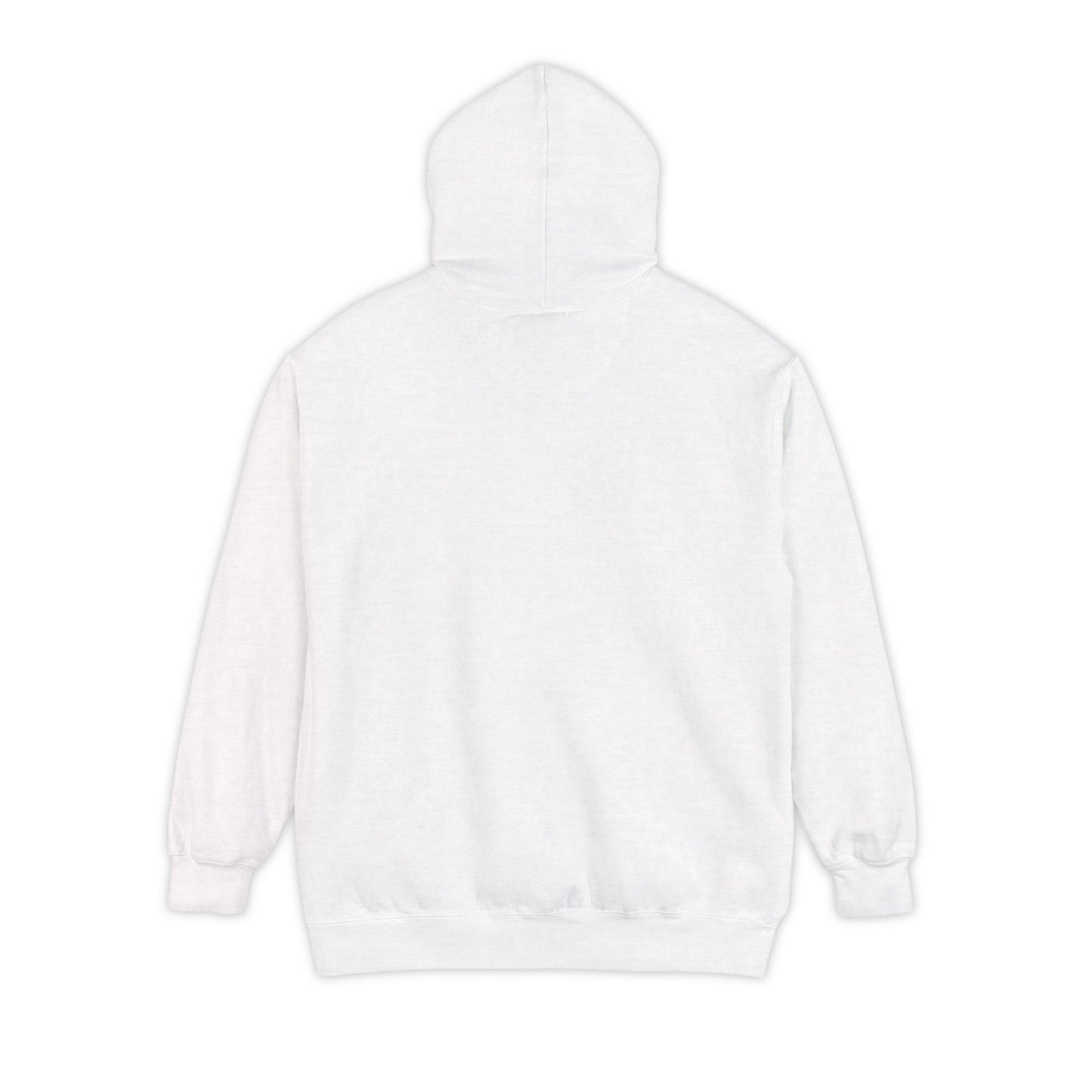 Hoodie — Playful Two-Flower Face Graphic (Red & Yellow)