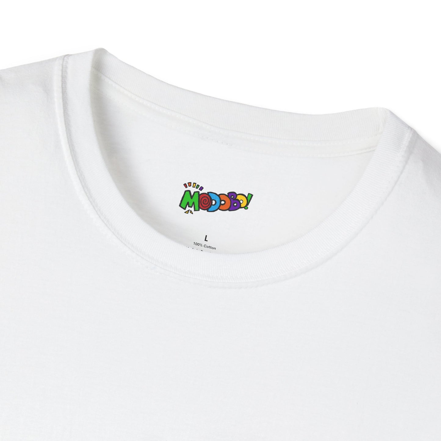 Abstract Color Burst T-Shirt “Big Party”— Vibrant Hand-Drawn Art Tee