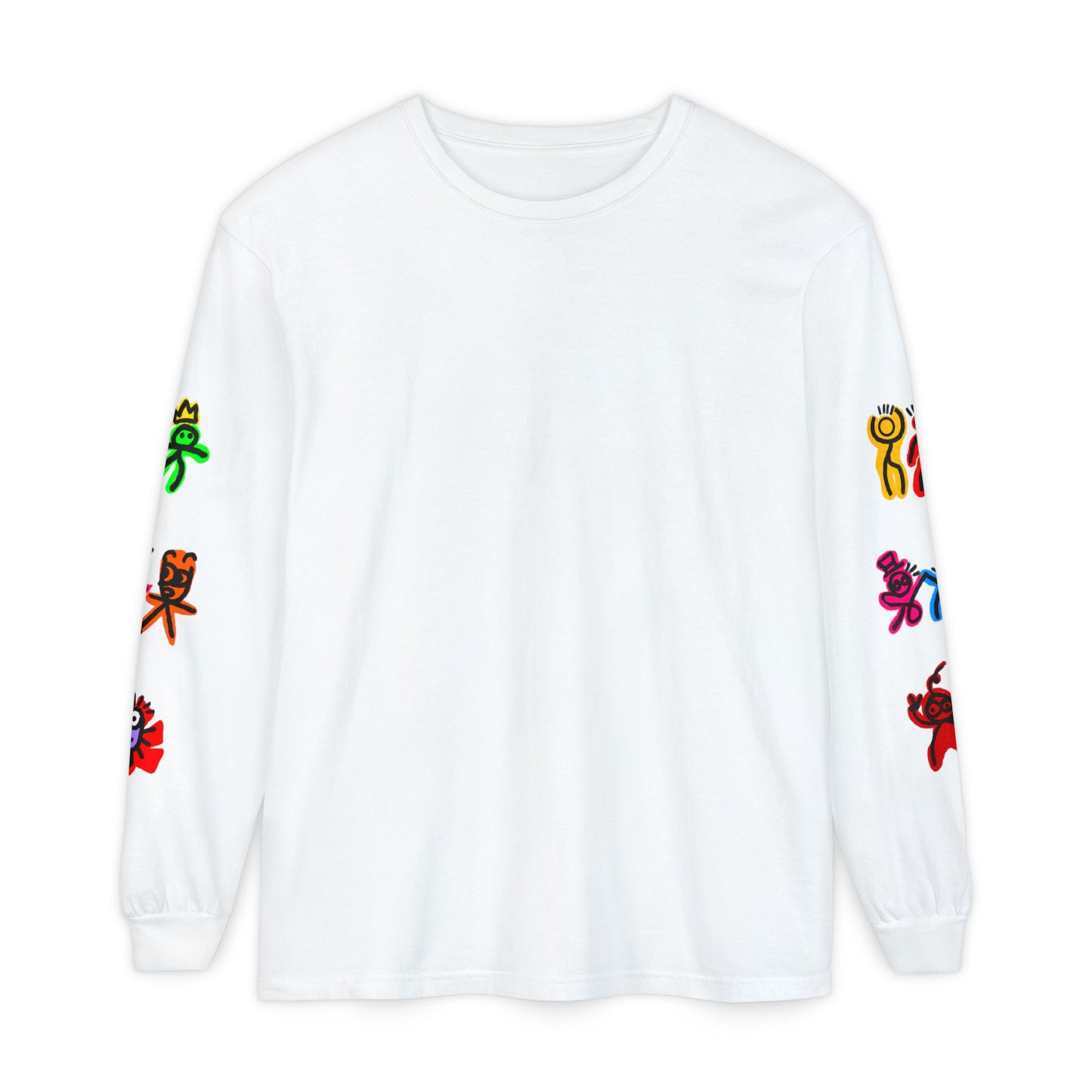 Unisex Garment-dyed Long Sleeve T-Shirt