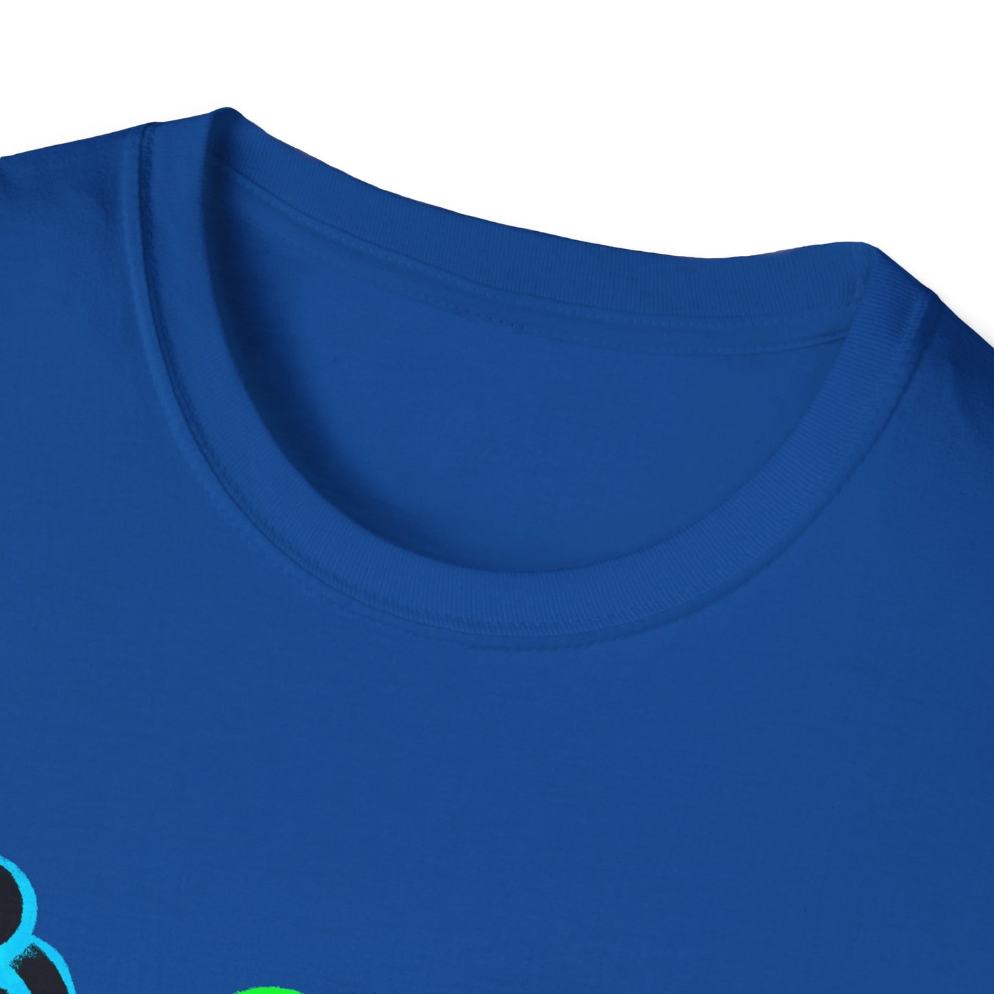 Tic-Tac-Toe Neon Symbols T-Shirt