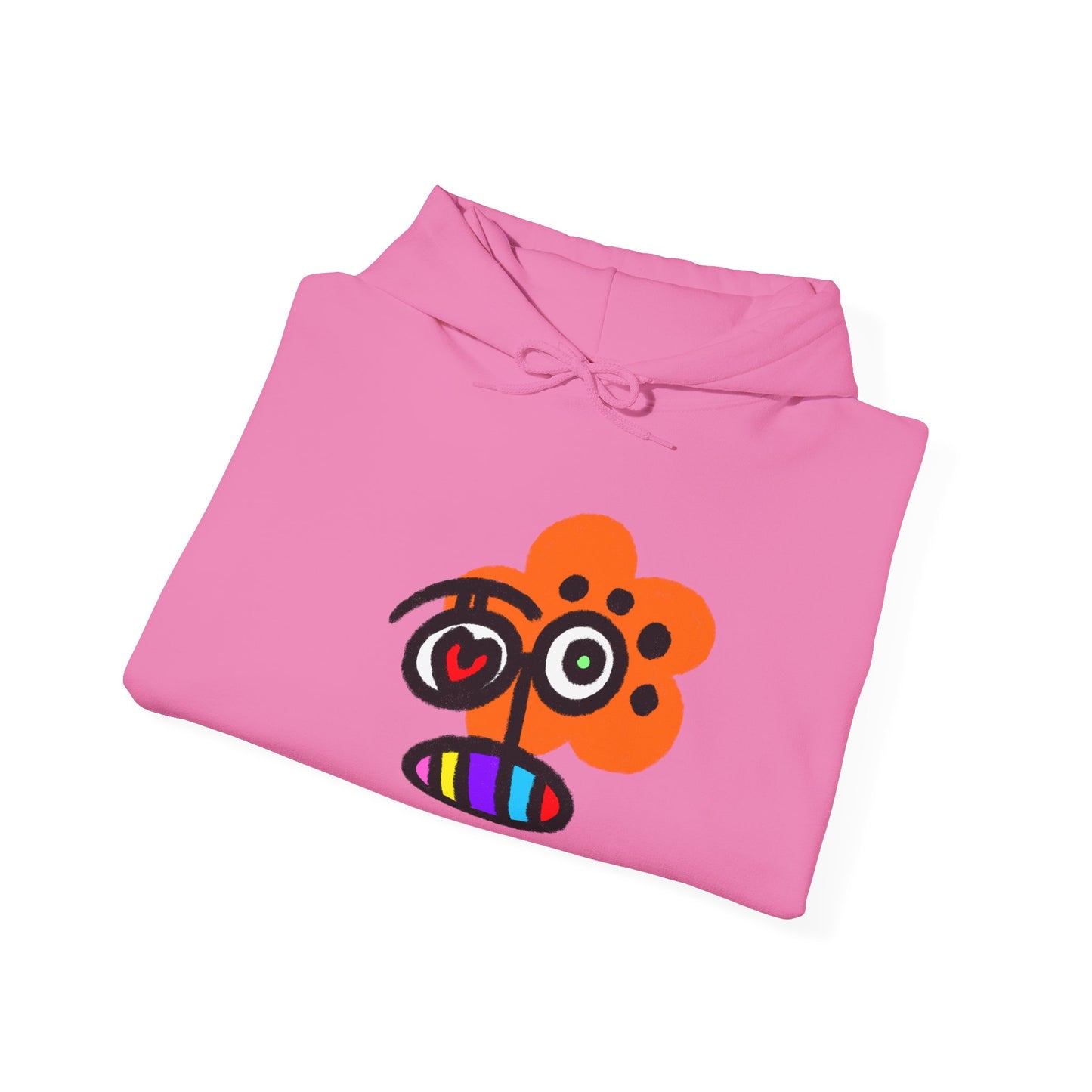 Keith Haring Style Dancing Figures Hoodie