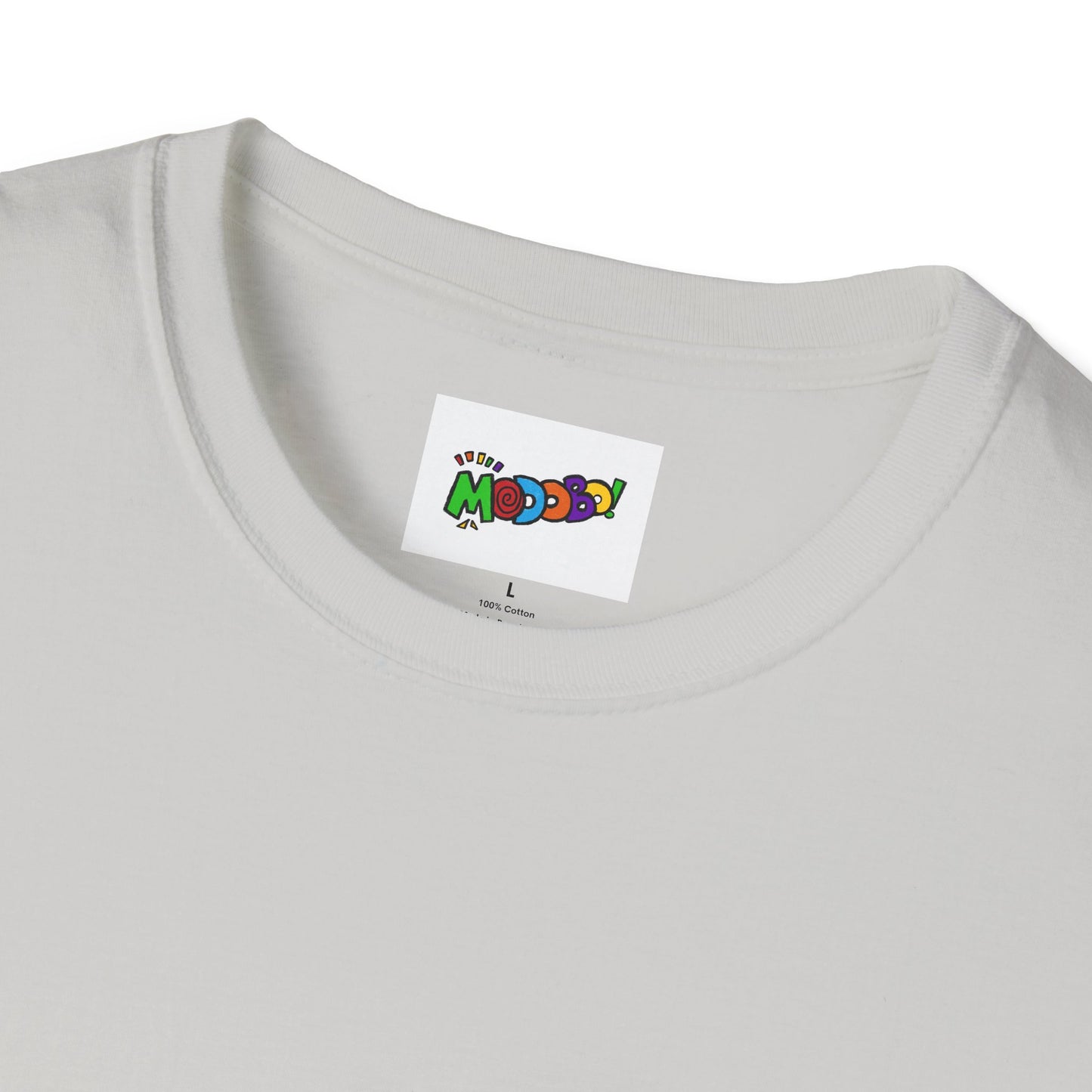 Abstract Color Burst T-Shirt “Big Party”— Vibrant Hand-Drawn Art Tee
