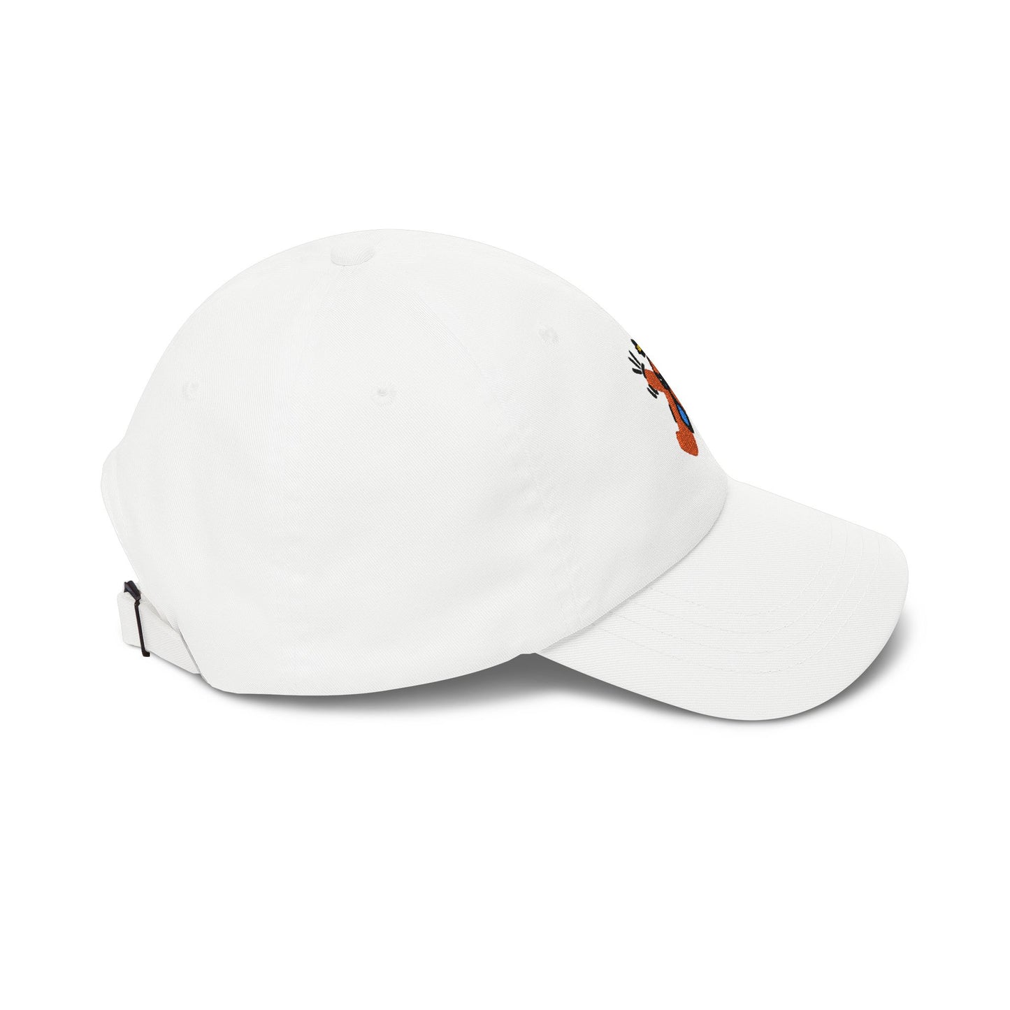 Classic Abstract Cap — Playful Crowned person Embroidered Hat