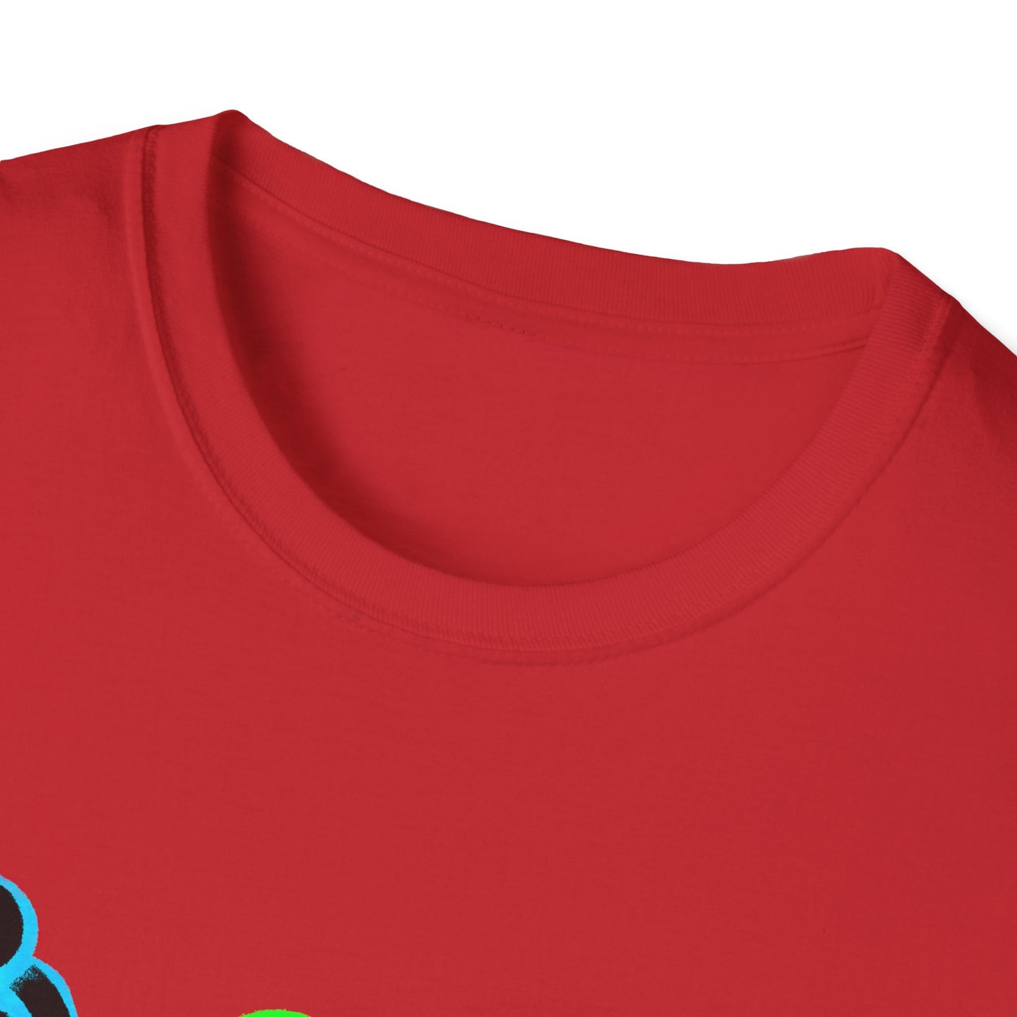 Tic-Tac-Toe Neon Symbols T-Shirt
