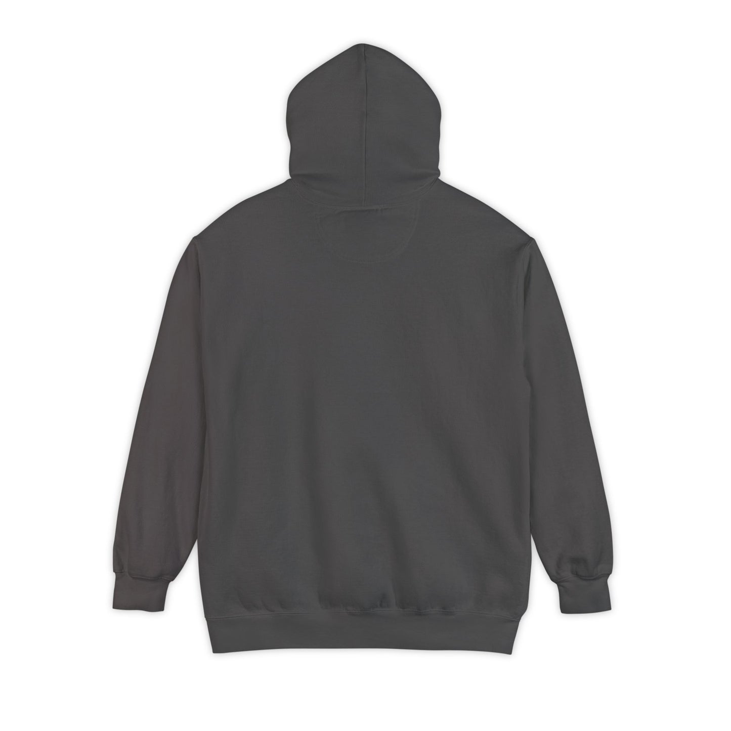 Hoodie — Playful Two-Flower Face Graphic (Red & Yellow)