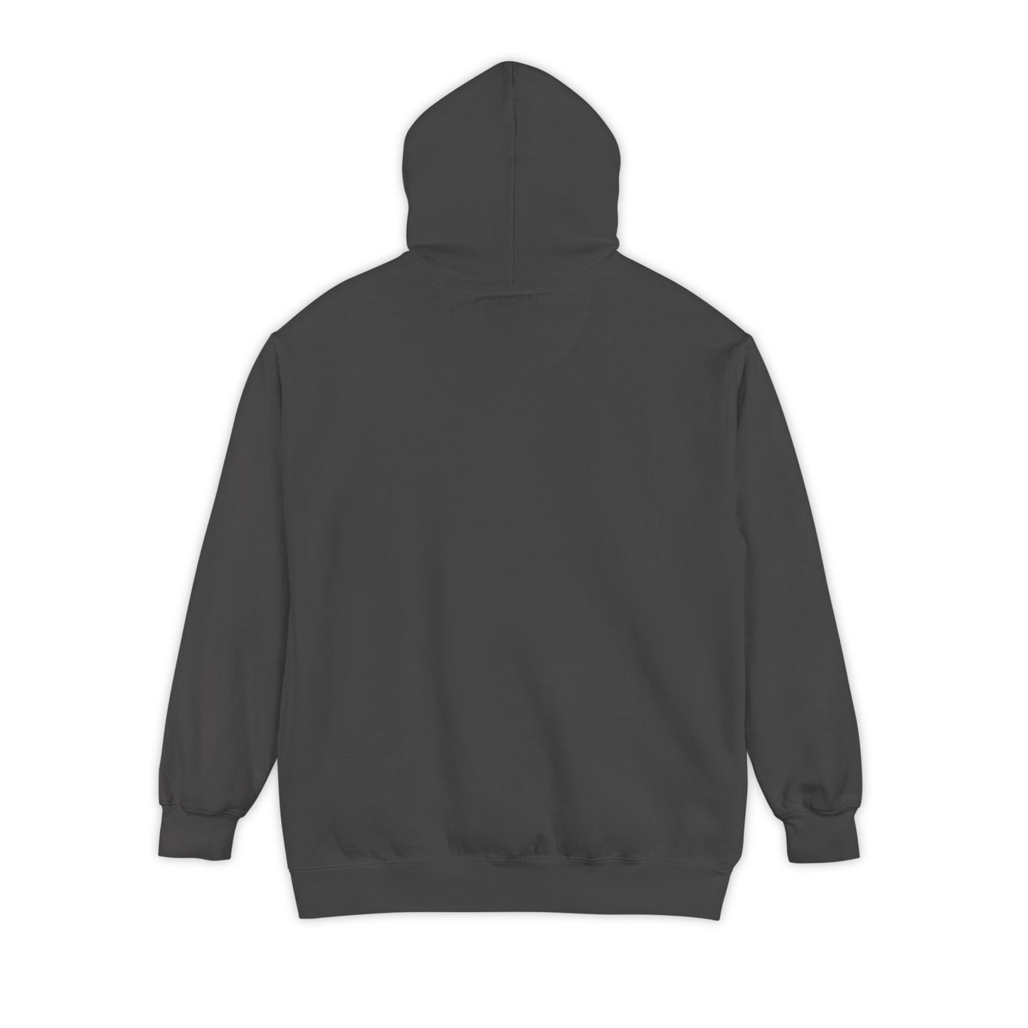 Hoodie — Playful Two-Flower Face Graphic (Red & Yellow)