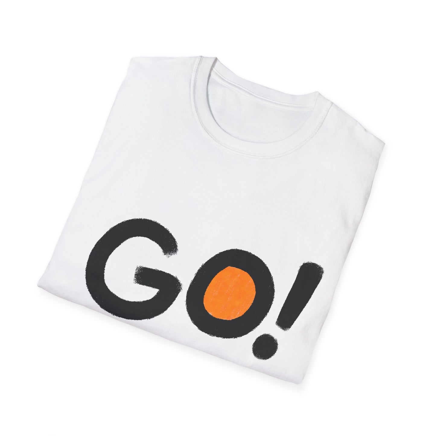 GO! Graphic Tee — Motivational Sports & Running Shirt