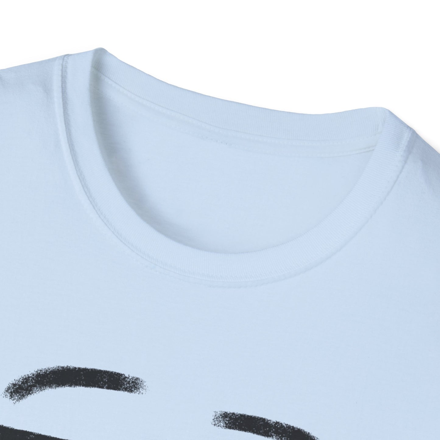 Smirking Sunglasses Face T-Shirt — Cool Minimal Graphic Tee