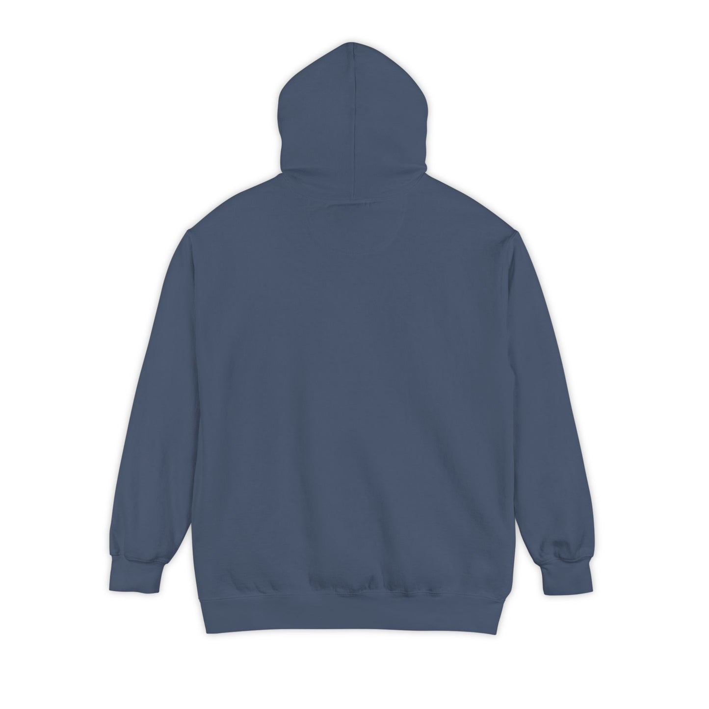 Hoodie — Playful Two-Flower Face Graphic (Red & Yellow)
