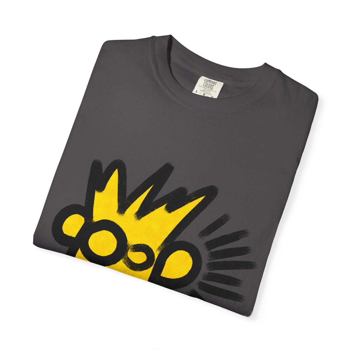 Abstract Yellow Monkey Graphic T-Shirt — Playful Streetwear Tee