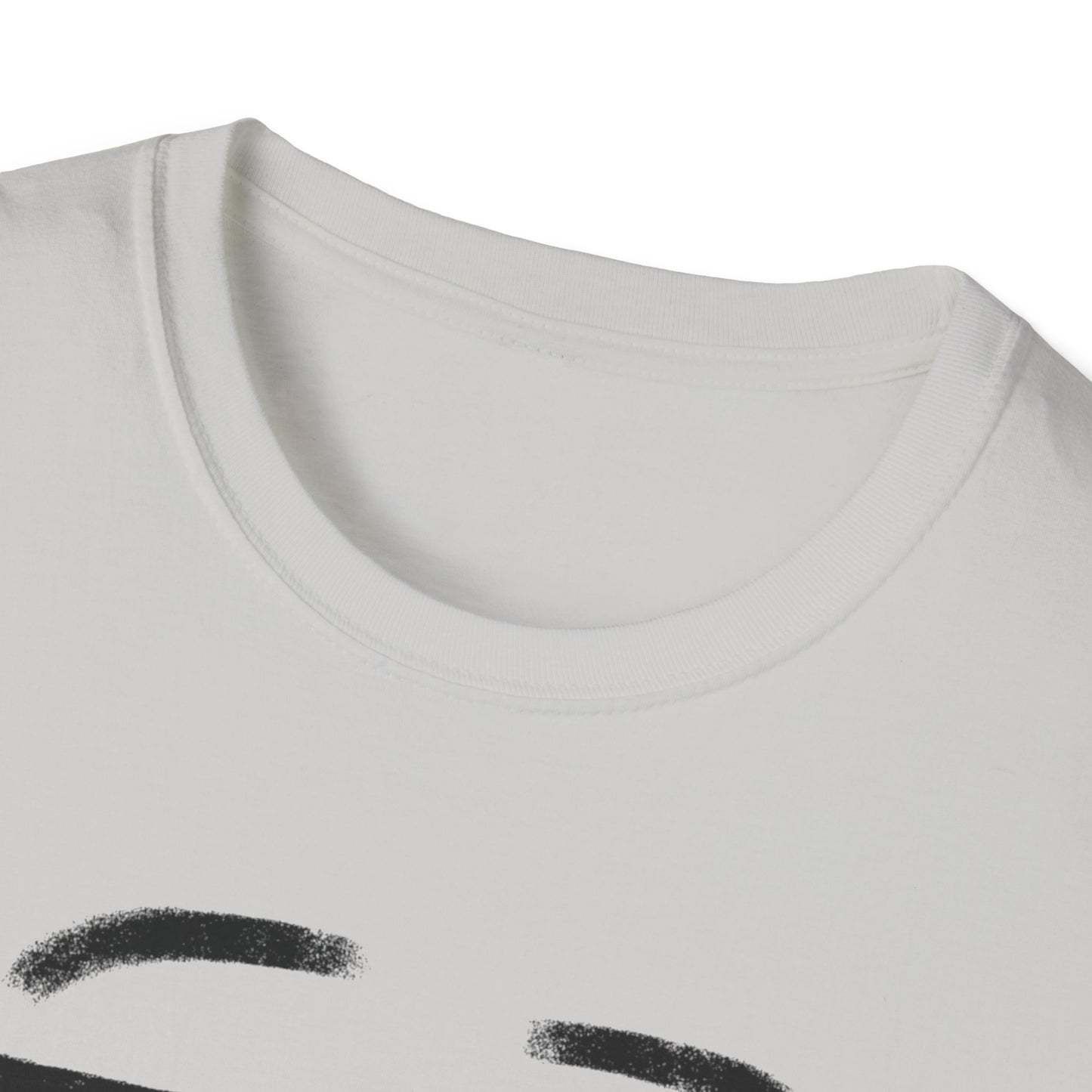 Smirking Sunglasses Face T-Shirt — Cool Minimal Graphic Tee